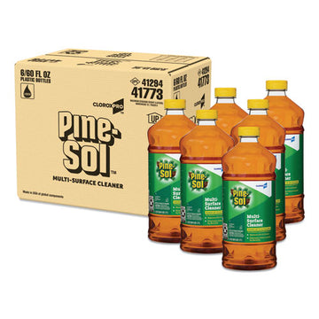Pine-Sol® Multi-surface Cleaner Disinfectant, Pine, 60oz Bottle, 6 Bottles-carton freeshipping - TVN Wholesale